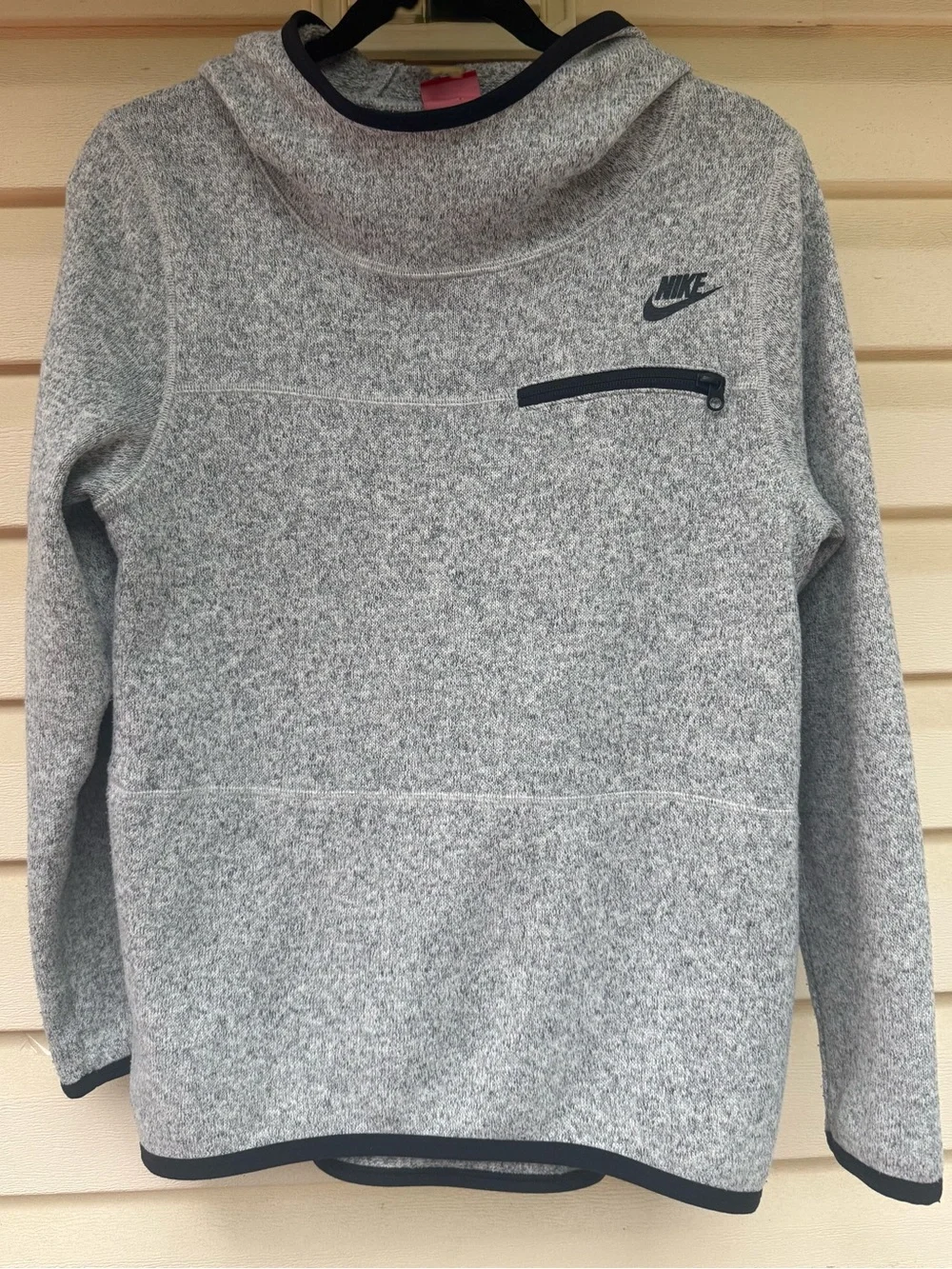 Nike Therma-Fit Grey Pullover Hoodie Sweater Size Small